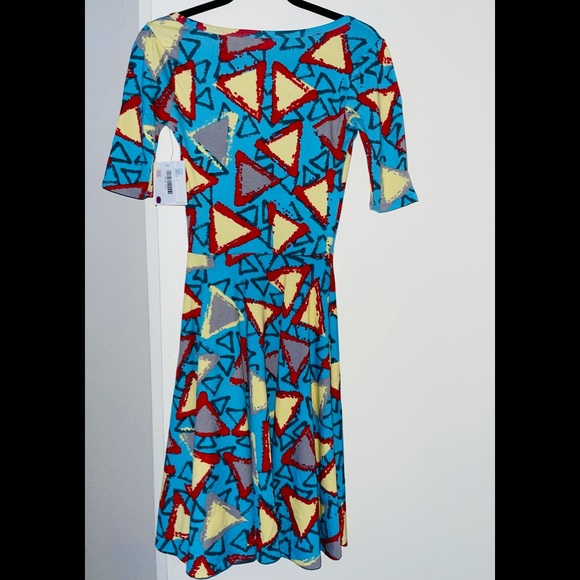 NWT✨LuLaRoe Geometric Nicole Dress - Picture 4 of 5
